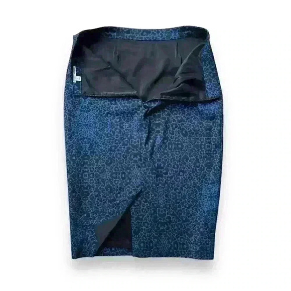 Pencil Cheetah Print Skirt Size 6 - Picture 3 of 4